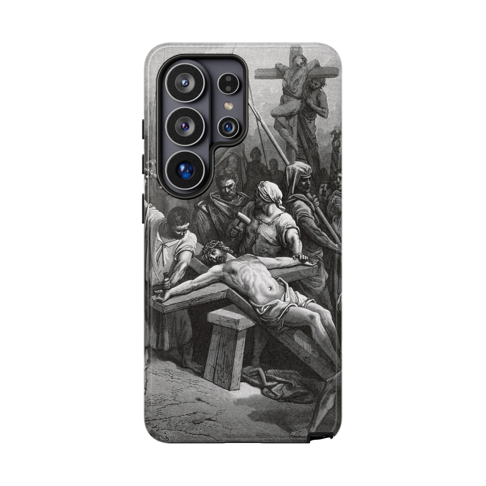 Crucifixion of Jesus by Gustave Doré - Samsung Tough Case