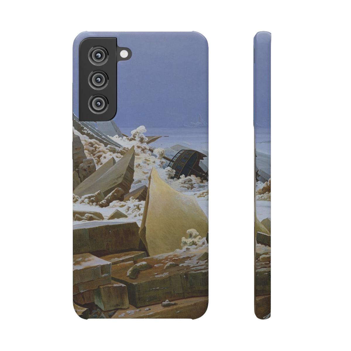 The Sea of Ice by Caspar David Friedrich - Samsung Slim Case