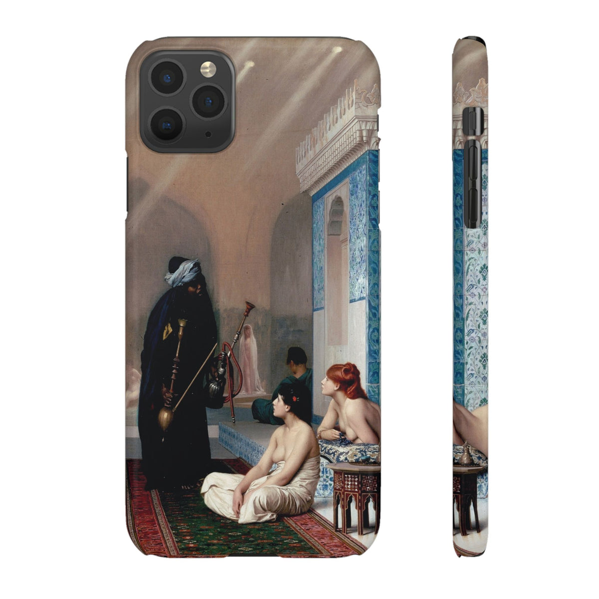 Pool in a Harem by Jean-Leon Gerome - iPhone Slim Case