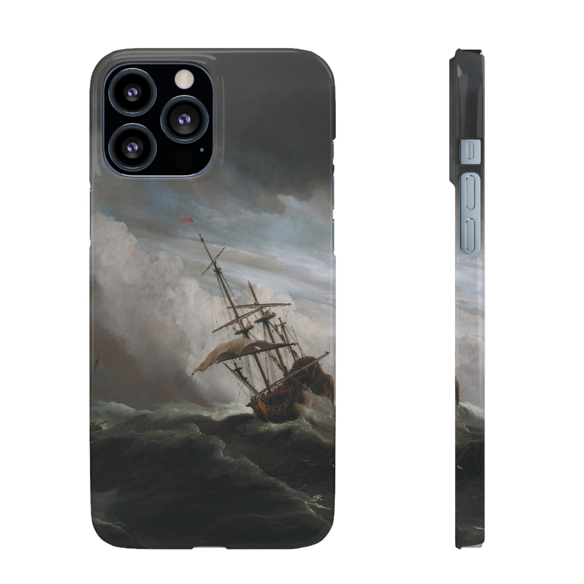 The Gust by Willem van de Velde - iPhone Slim Case