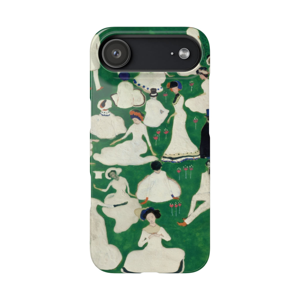 Rest Society in Top Hats by Kazimir Malevich - iPhone Slim Case