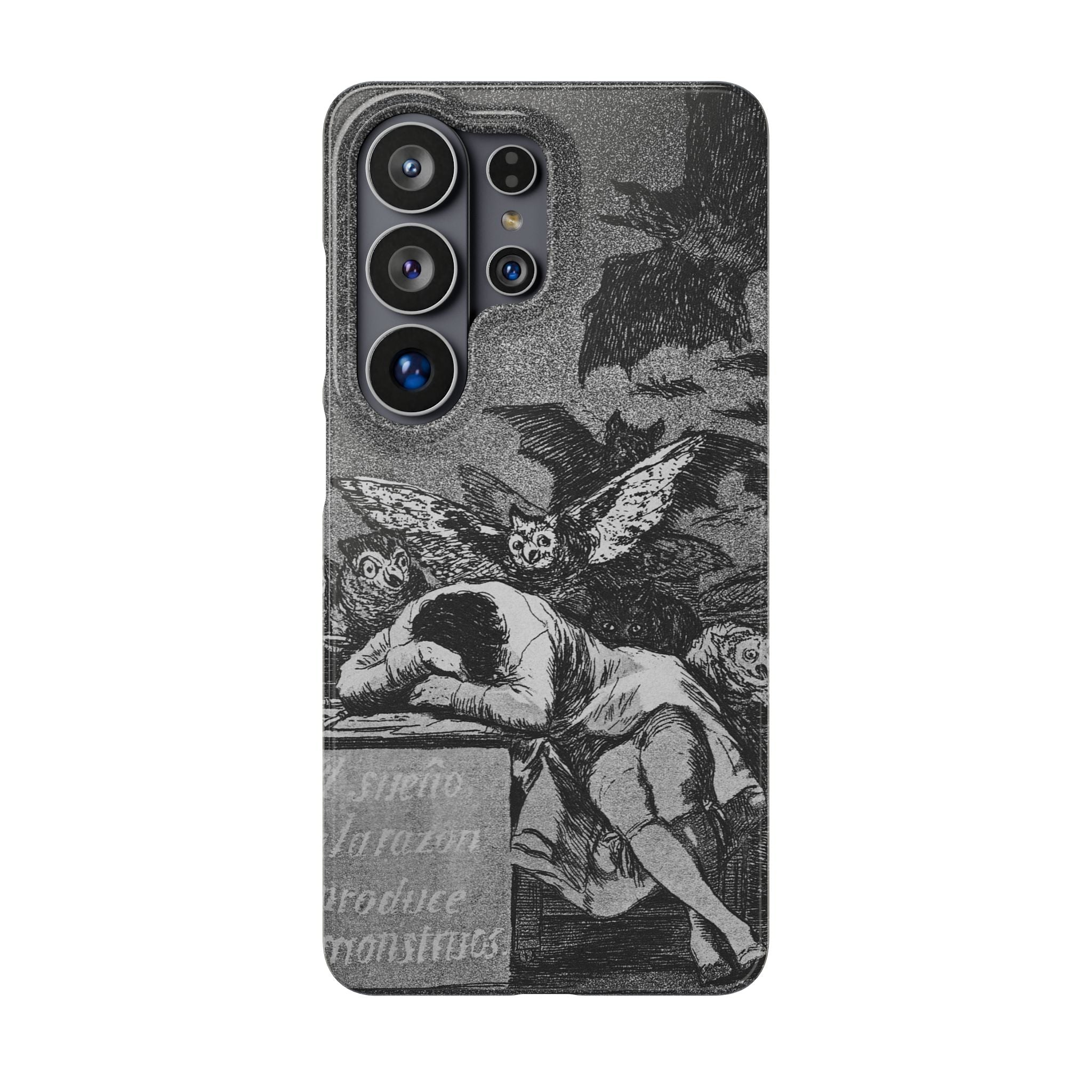 The Sleep of Reason Produces Monsters by Francisco Goya - Samsung Slim Case