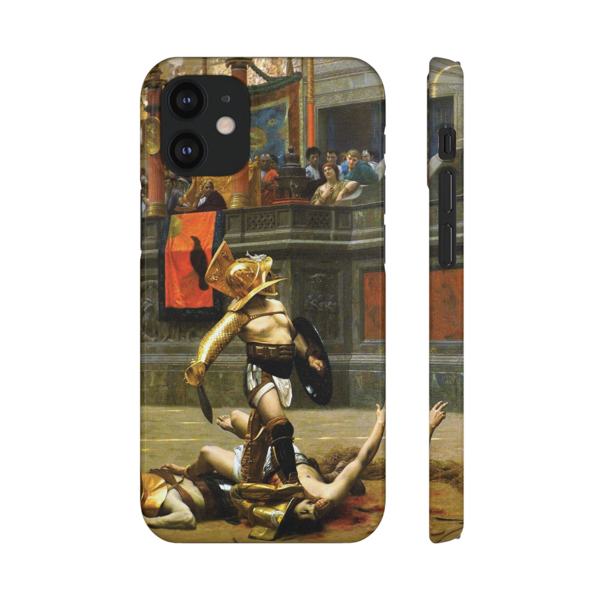 Pollice Verso by Jean Leon Gerome - iPhone Slim Case