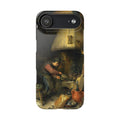 The Alchemist by Adriaen van Ostade - iPhone Slim Case