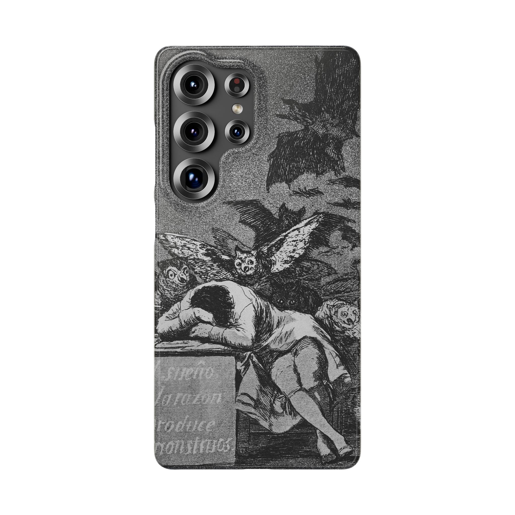 The Sleep of Reason Produces Monsters by Francisco Goya - Samsung Slim Case