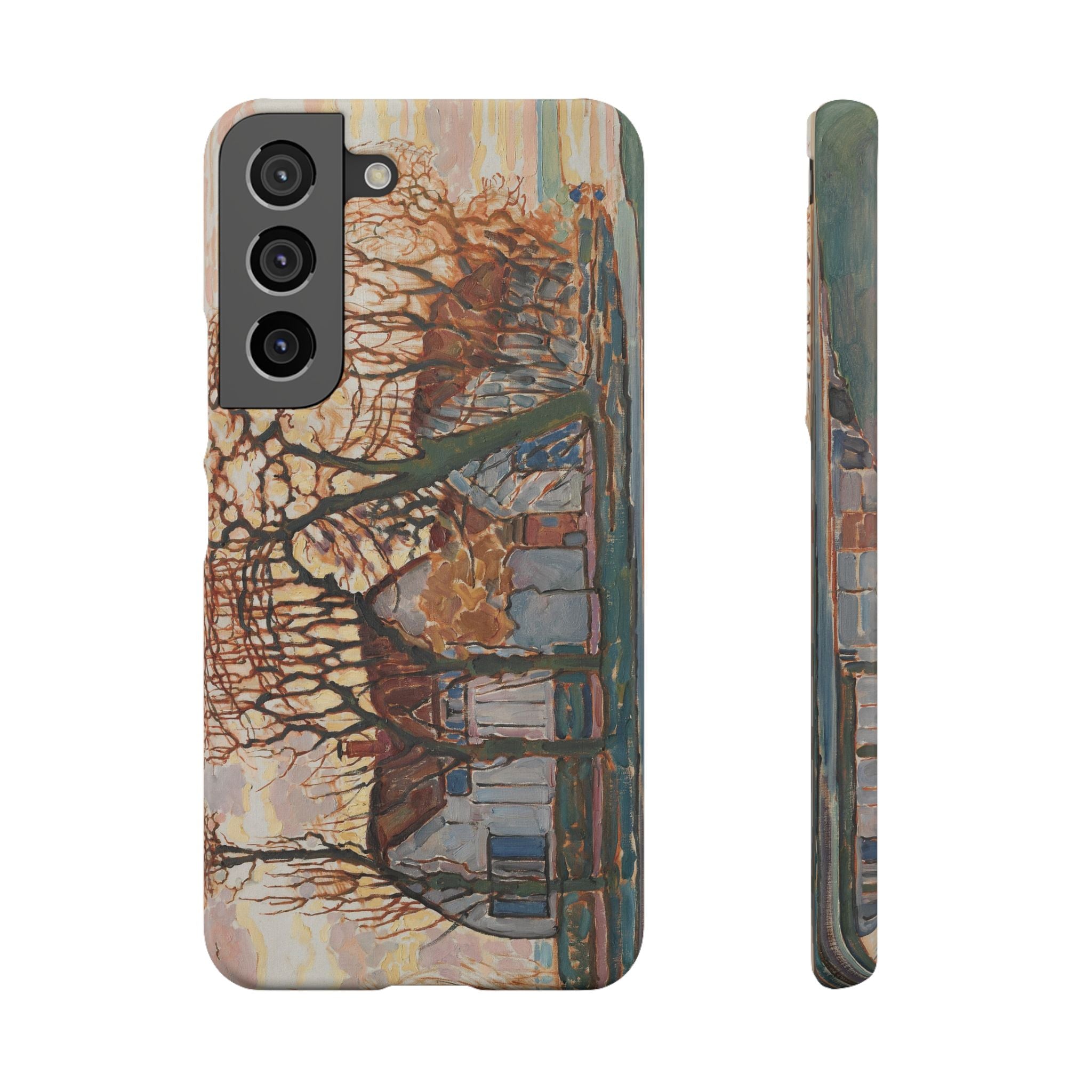 Farm near Duivendrecht by Piet Mondrian - Samsung Slim Case