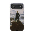 The Wanderer above the Sea of Fog by Caspar David Friedrich - iPhone Tough Case
