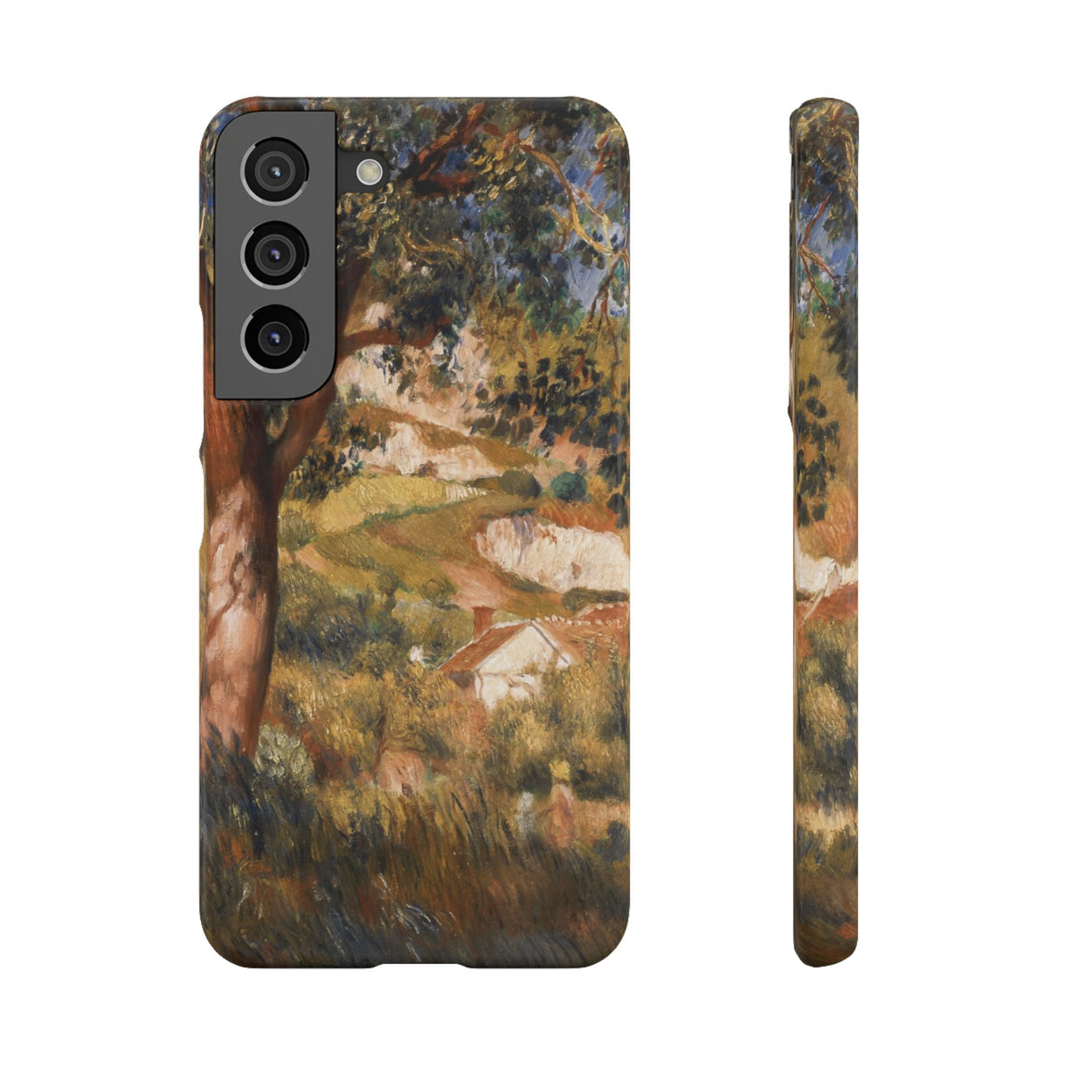 Paysage a La Roche Guyon by Pierre Auguste Renoir - Samsung Slim Case
