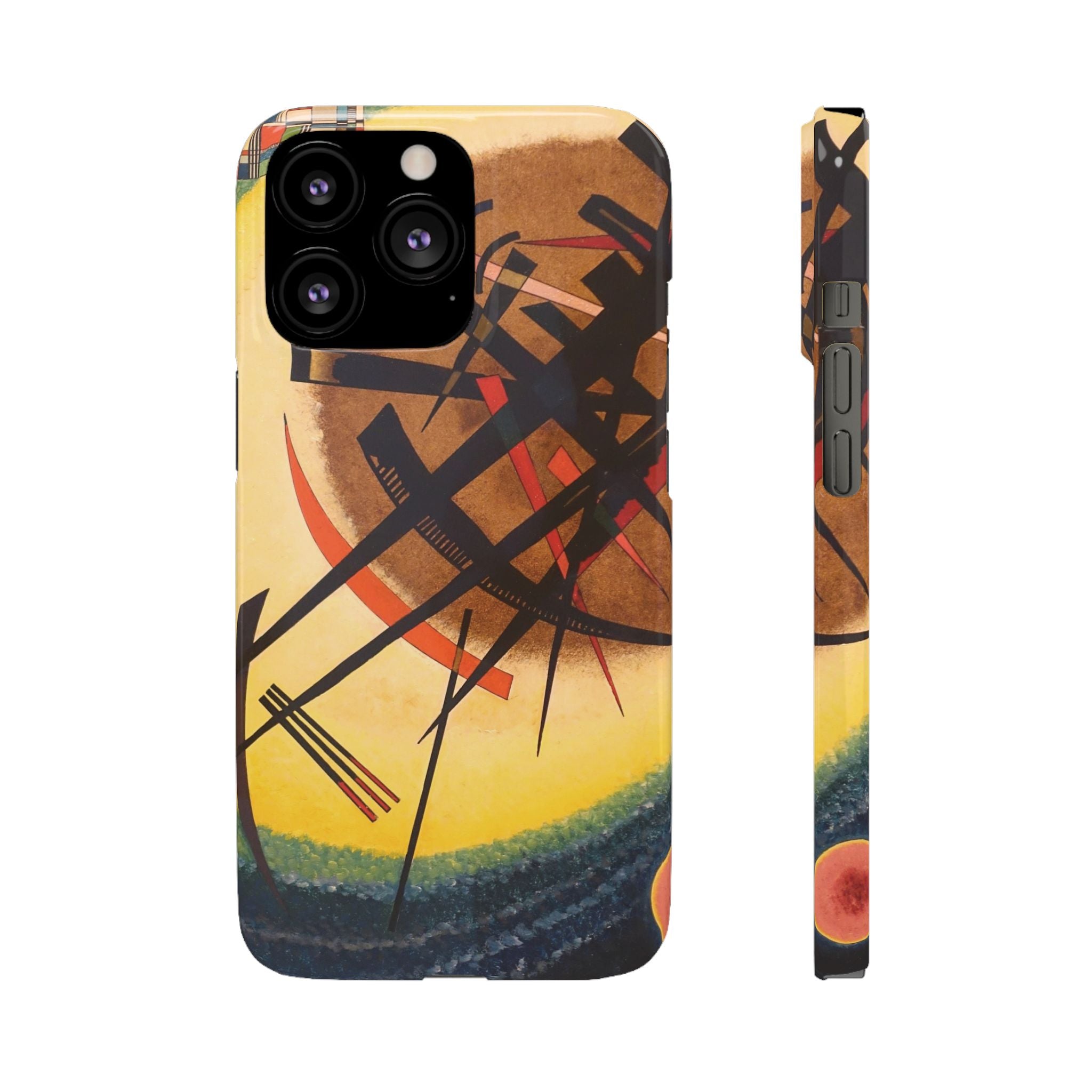 In the Bright Oval by Vasily Kandinsky - iPhone Slim Case