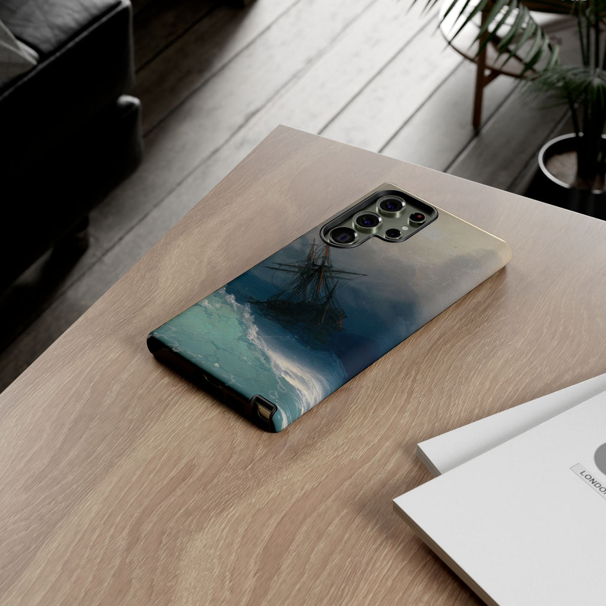 Ship on Stormy Seas by Ivan Aivazovsky - Samsung Tough Case