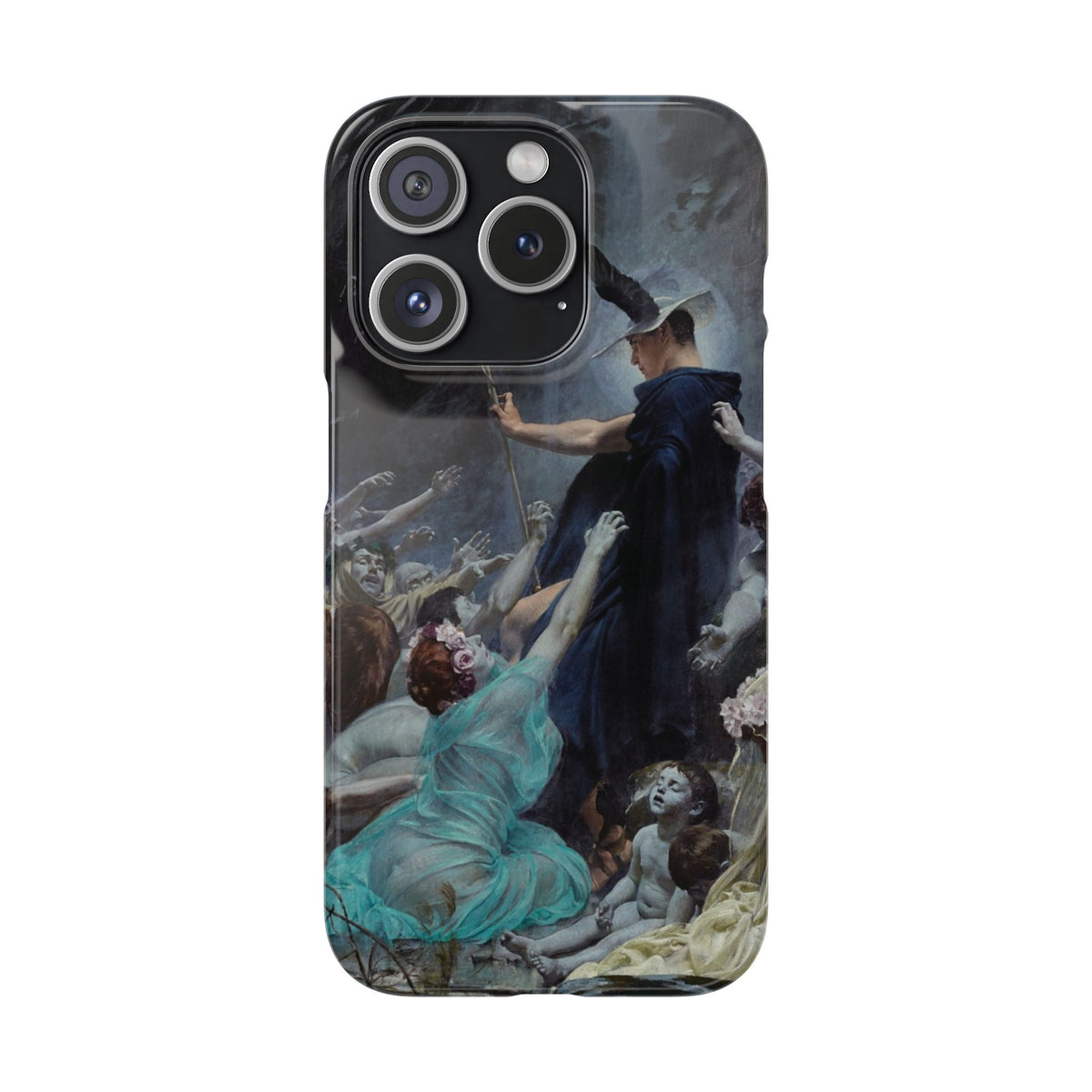 The Souls of Acheron by Adolf Hiremy-Hirschl - iPhone Slim Case