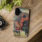 Indians on Horsebacks by August Macke - iPhone Tough Case