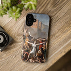 The Intervention of the Sabine Women by Jacques-Louis David - iPhone Tough Case