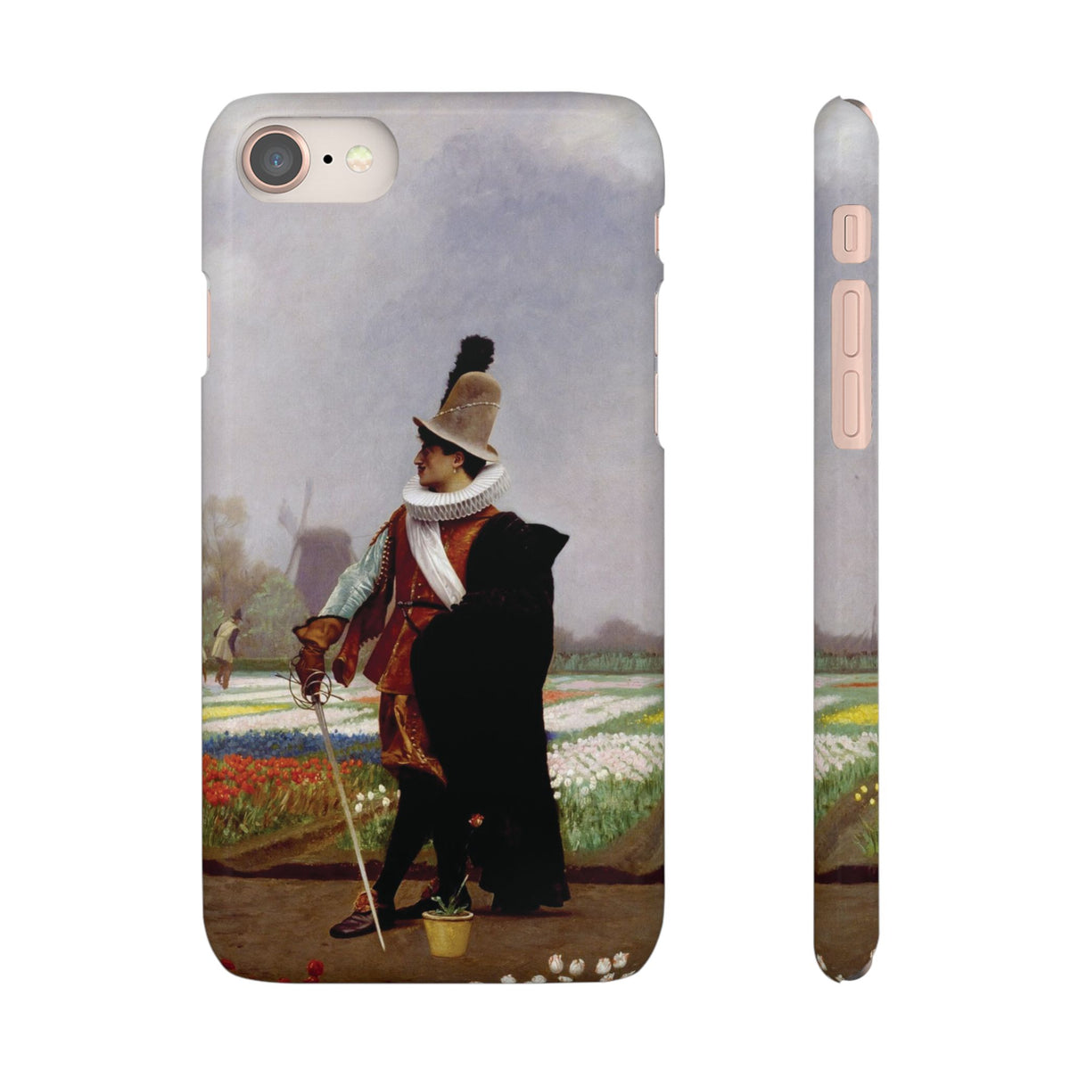 The Tulip Folly by Jean-Leon Gerome - iPhone Slim Case