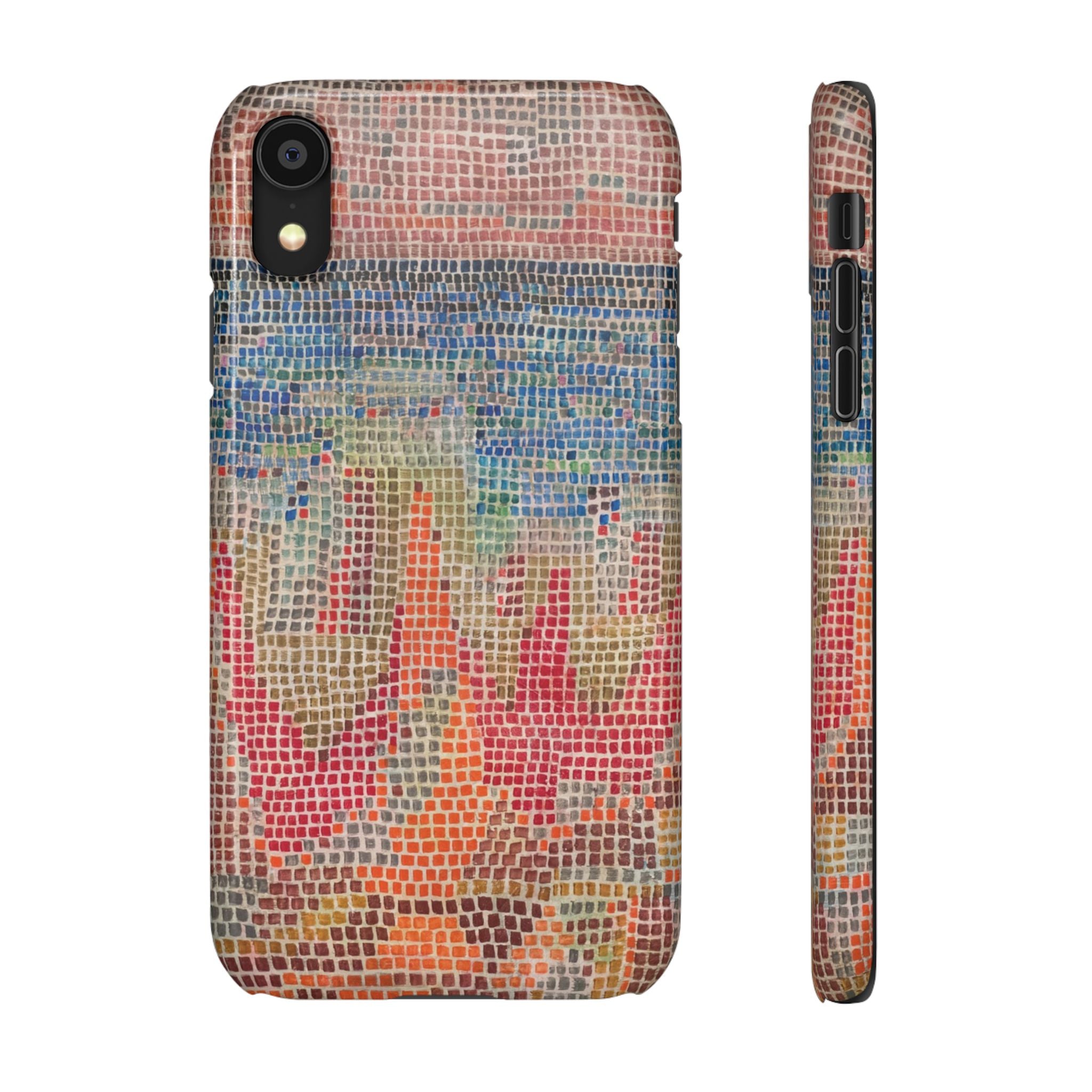 Cliffs by the sea by Paul Klee - iPhone Slim Case