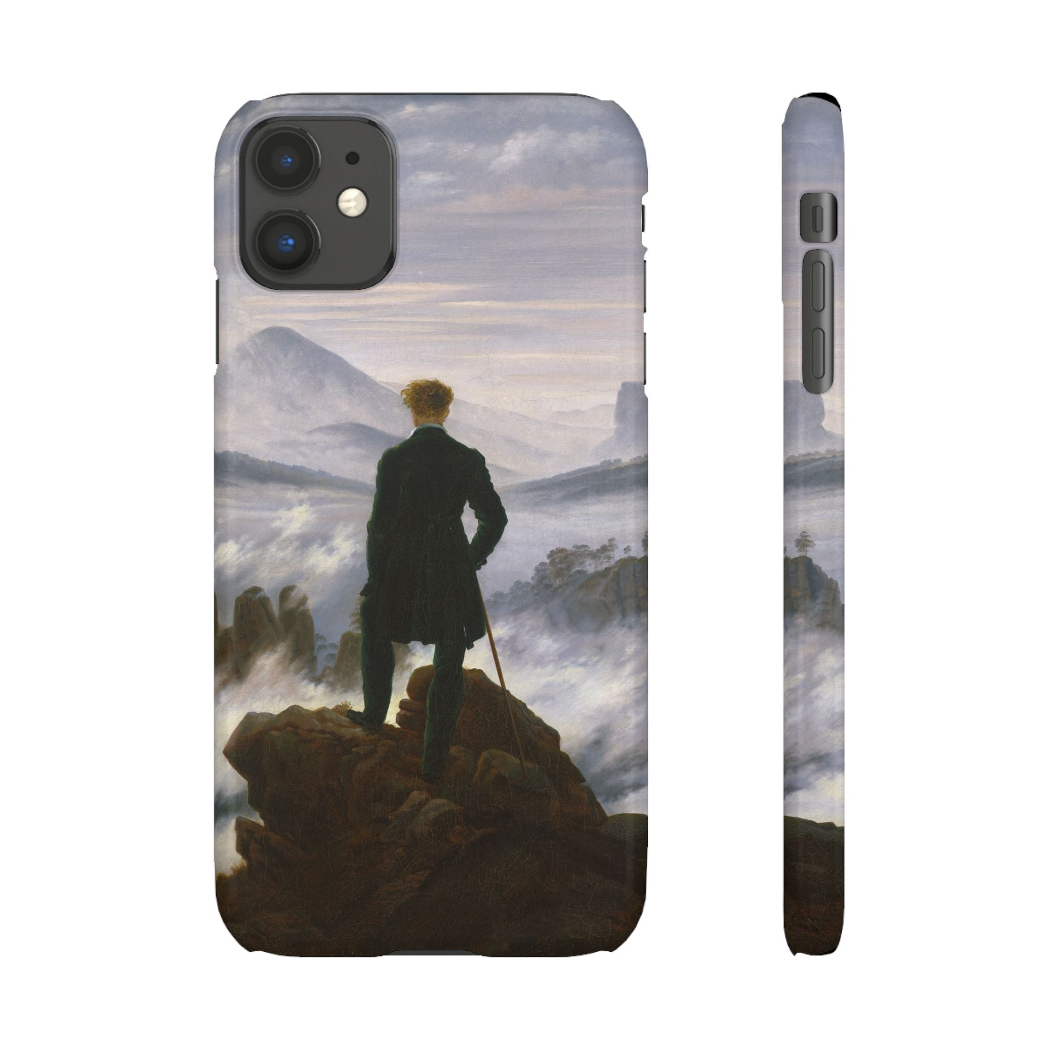 The Wanderer above the Sea of Fog by Caspar David Friedrich - iPhone Slim Case
