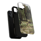 An Apiary in the Forest by Ivan Ivanovich Shishkin - iPhone Tough Case