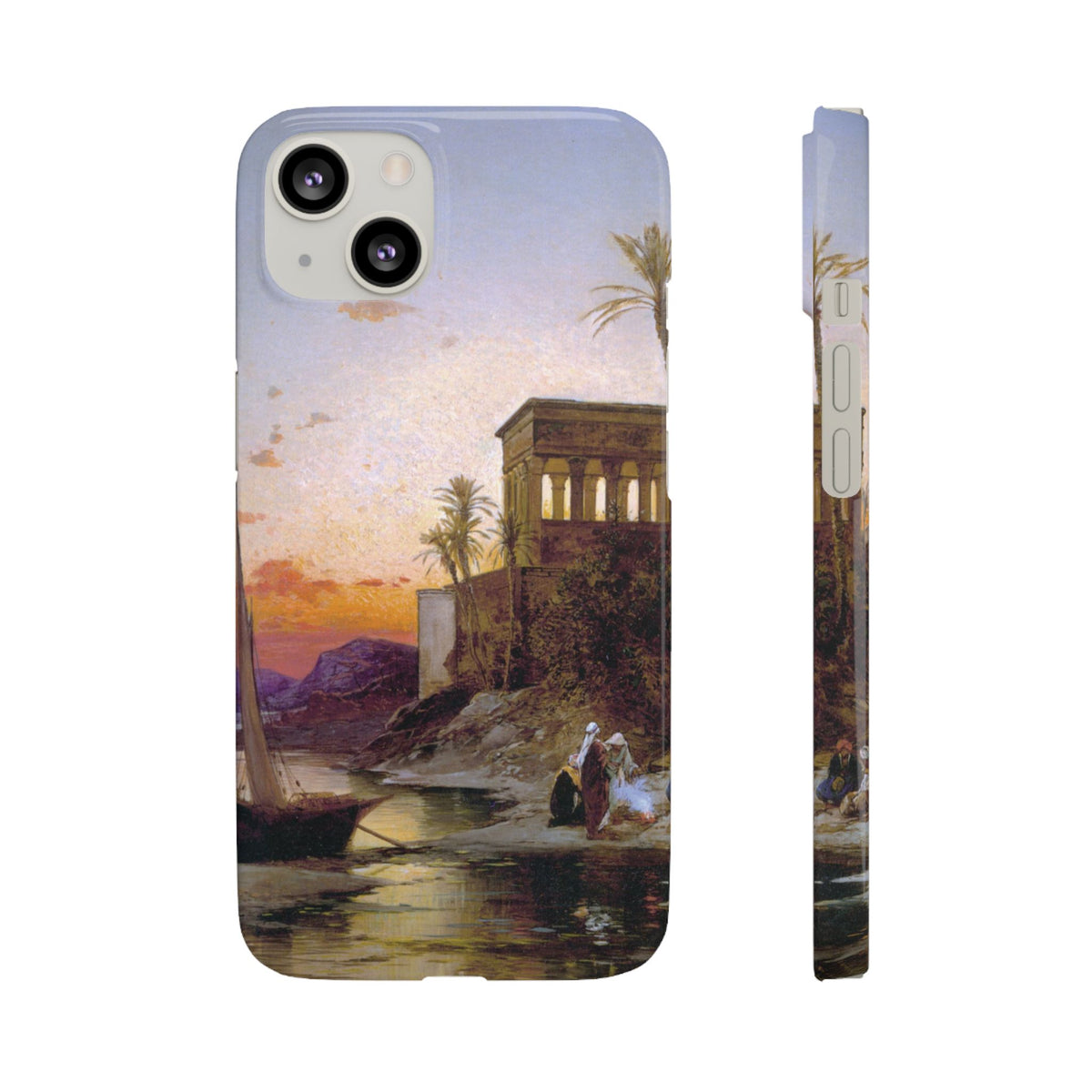 The Kiosk of Trajan by Hermann Corrodi - iPhone Slim Case