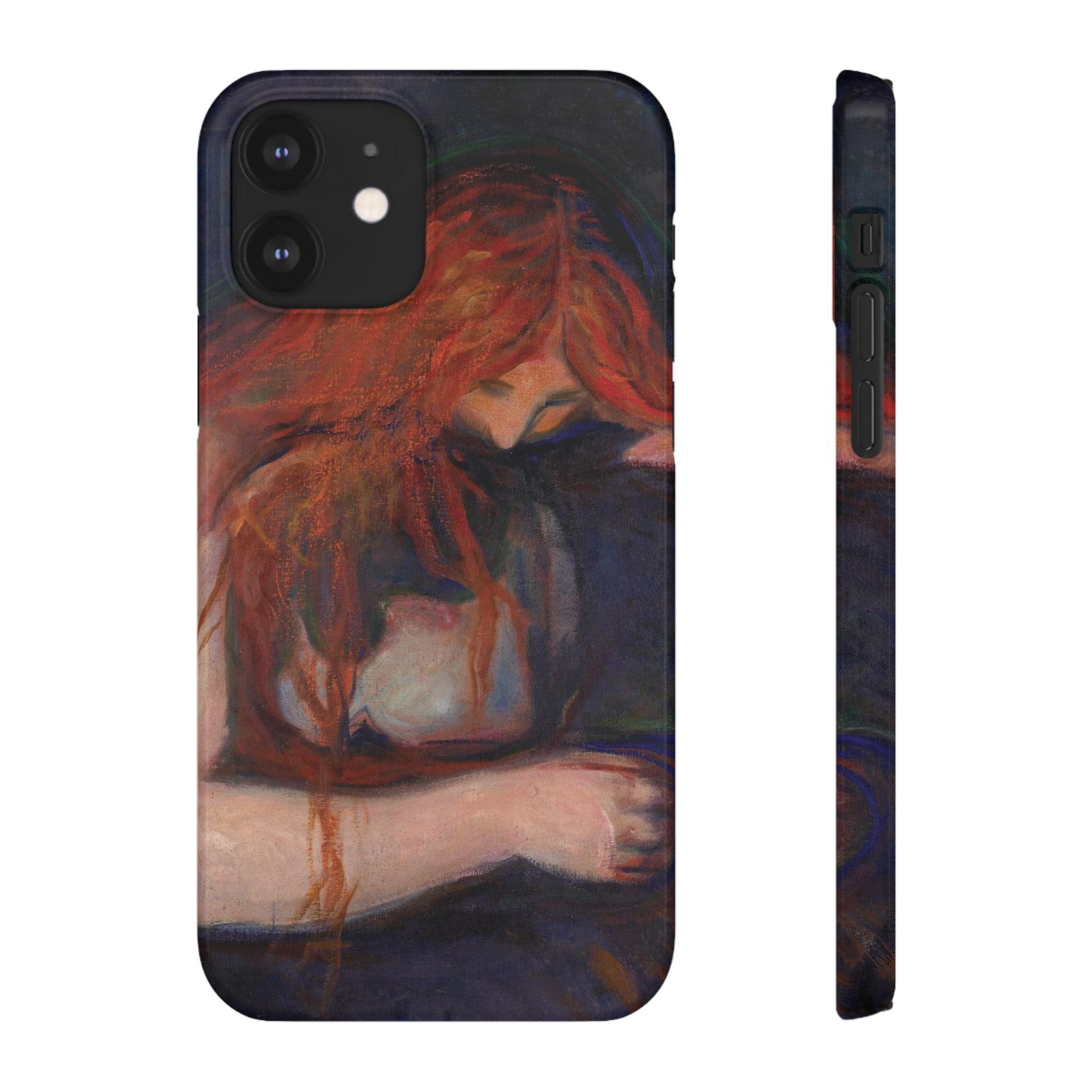 Vampire by Edvard Munch - iPhone Slim Case