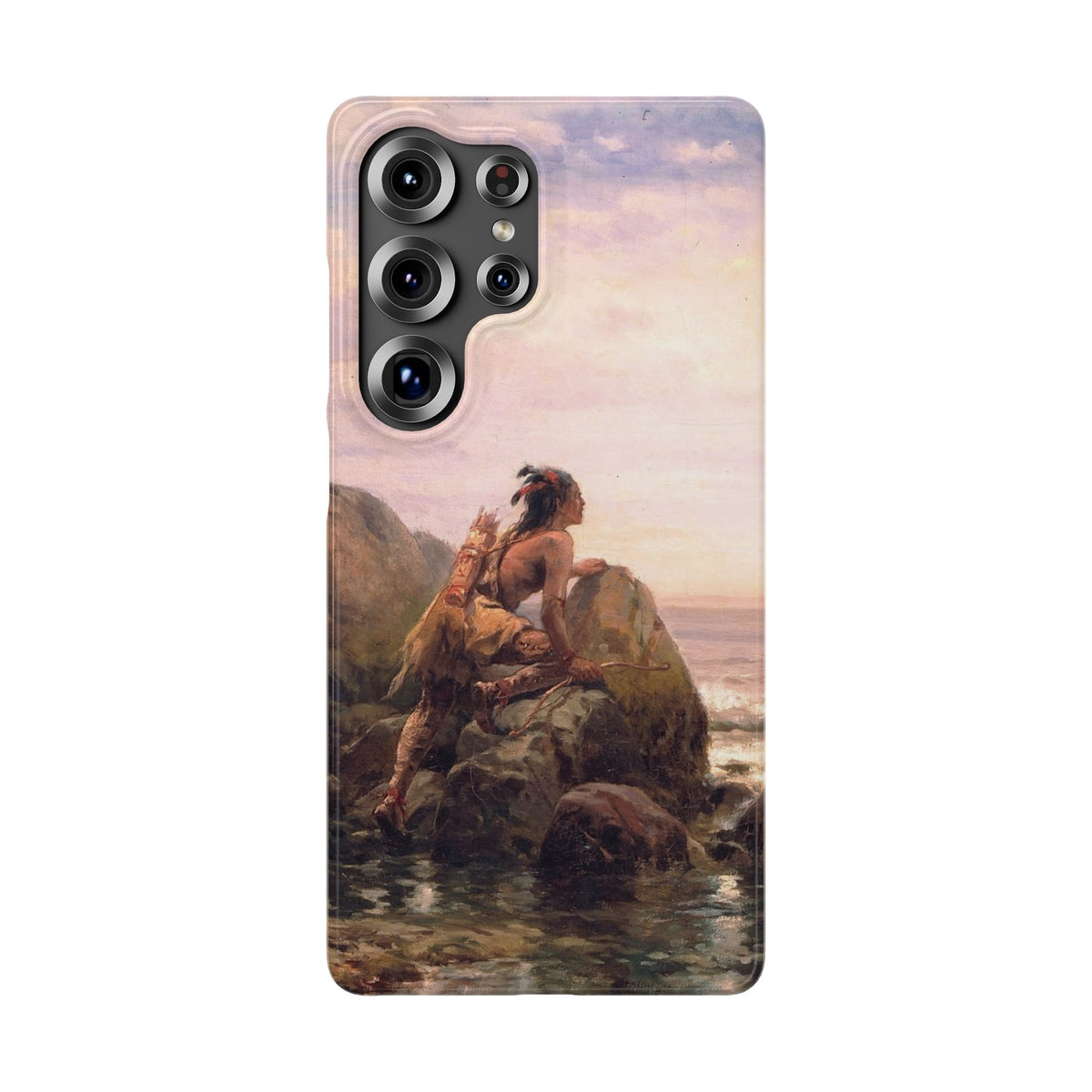 Henrik Hudson entering New York Harbor by Edward Moran - Samsung Slim Case