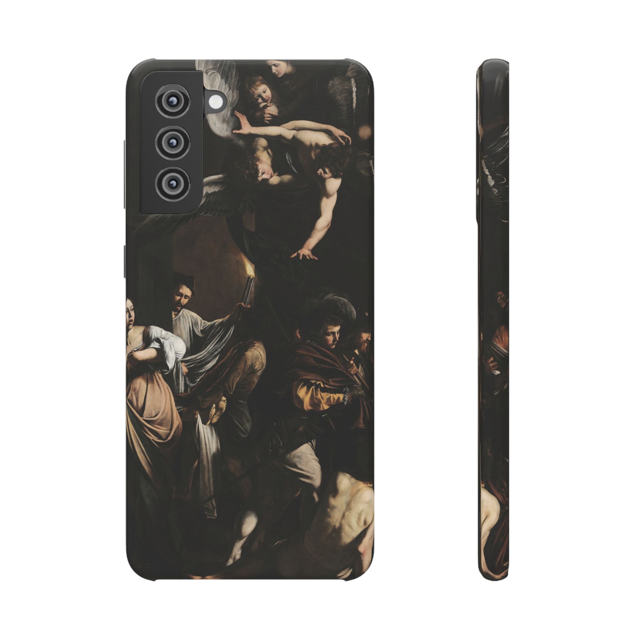 The Seven Works of Mercy by Caravaggio - Samsung Slim Case