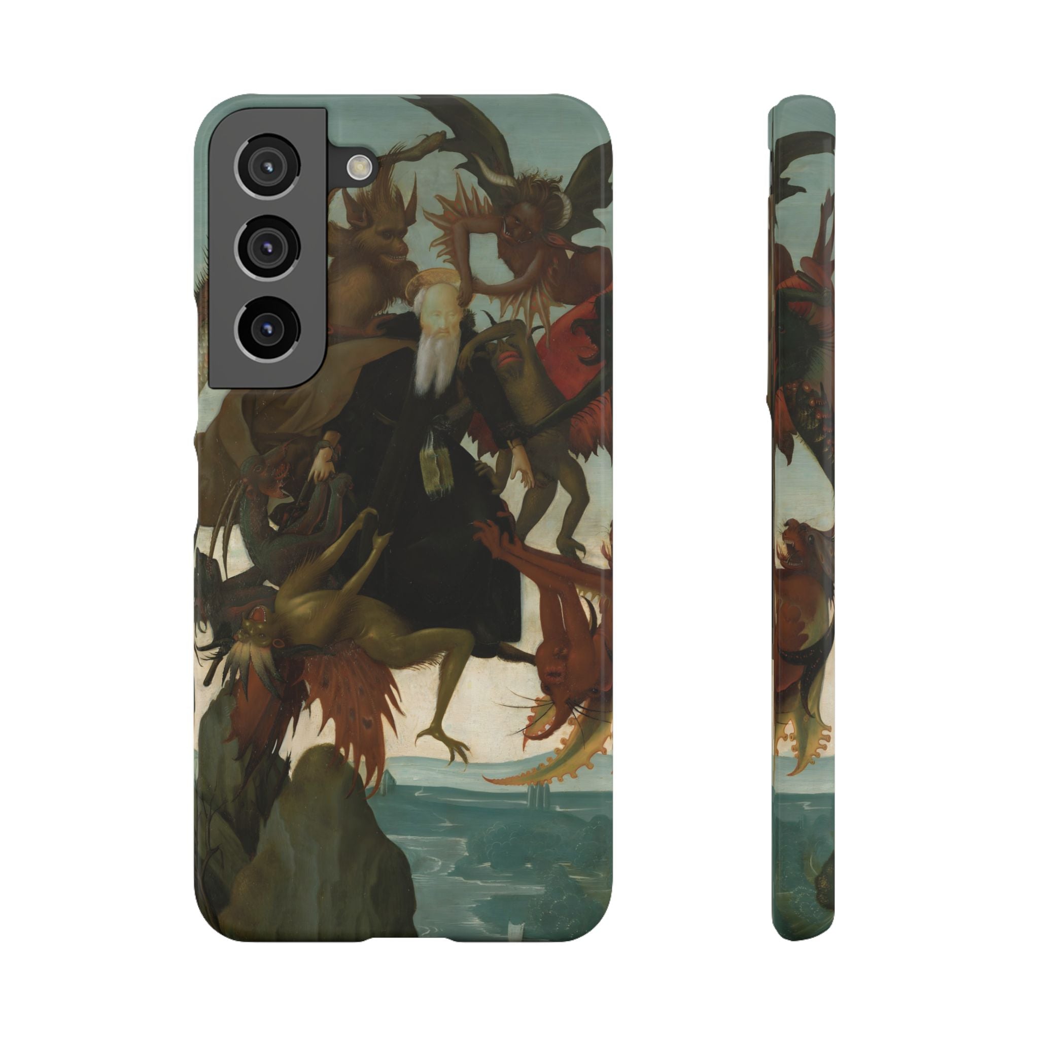 The Torment of Saint Anthony by Michelangelo - Samsung Slim Case