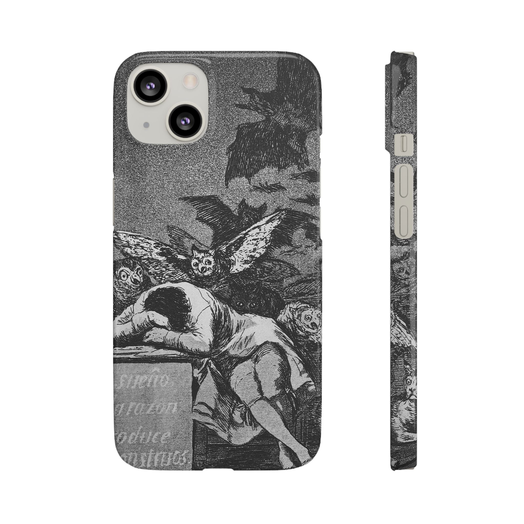 The Sleep of Reason by Goya - iPhone Slim Case