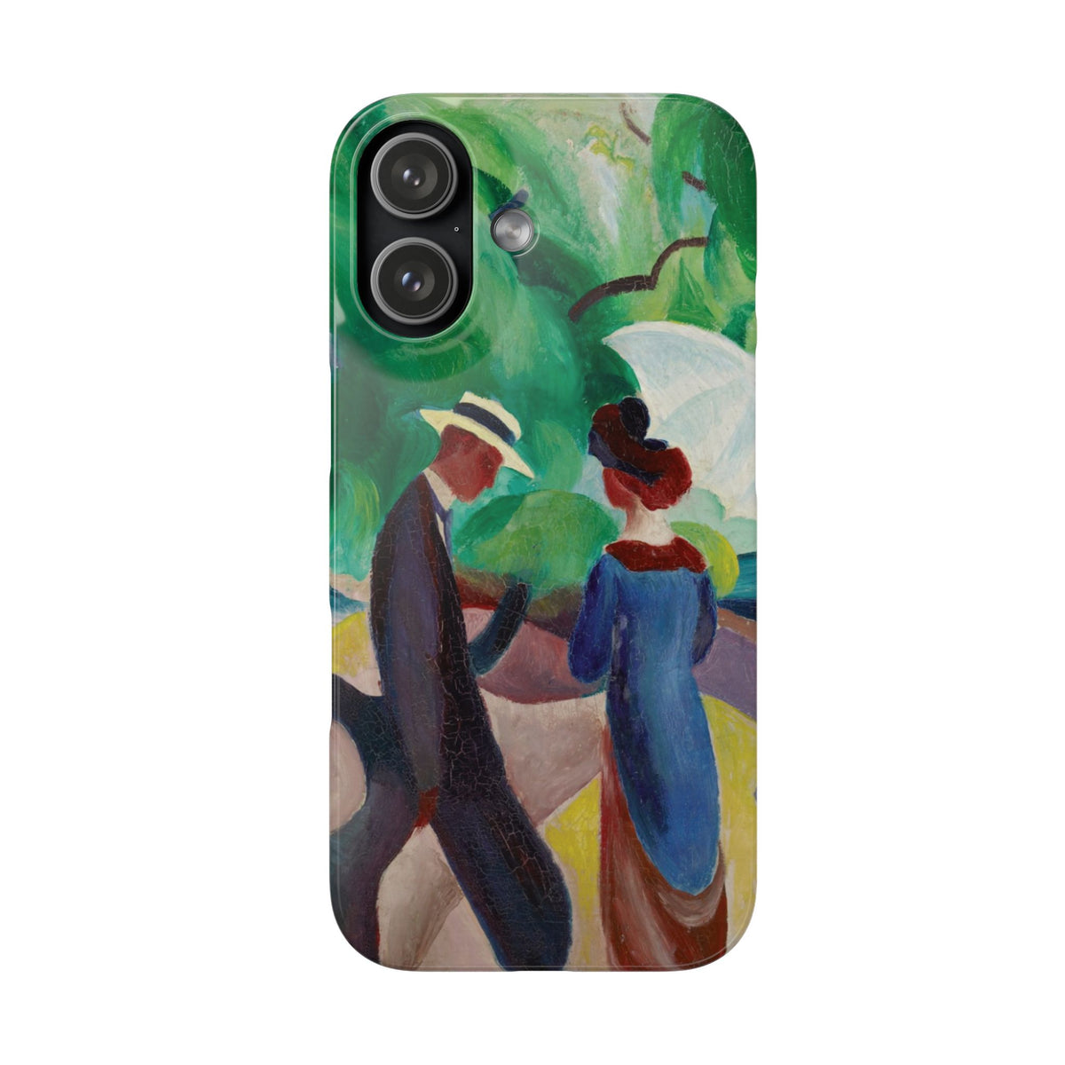 Promenade by August Macke - iPhone Slim Case
