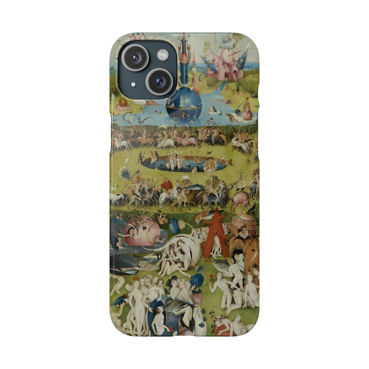 The Garden of Earthly Delights by Hieronymus Bosch - iPhone Slim Case