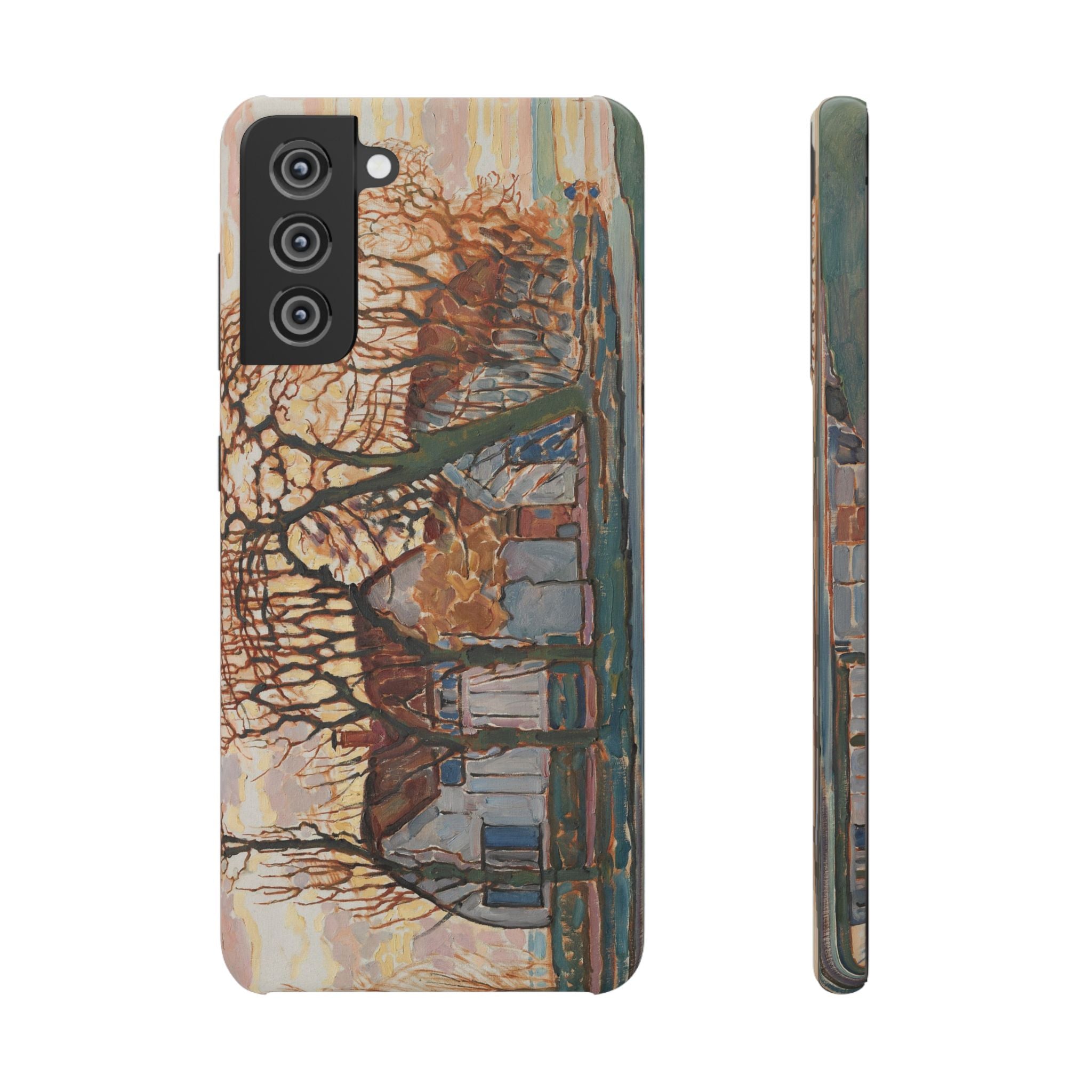 Farm near Duivendrecht by Piet Mondrian - Samsung Slim Case