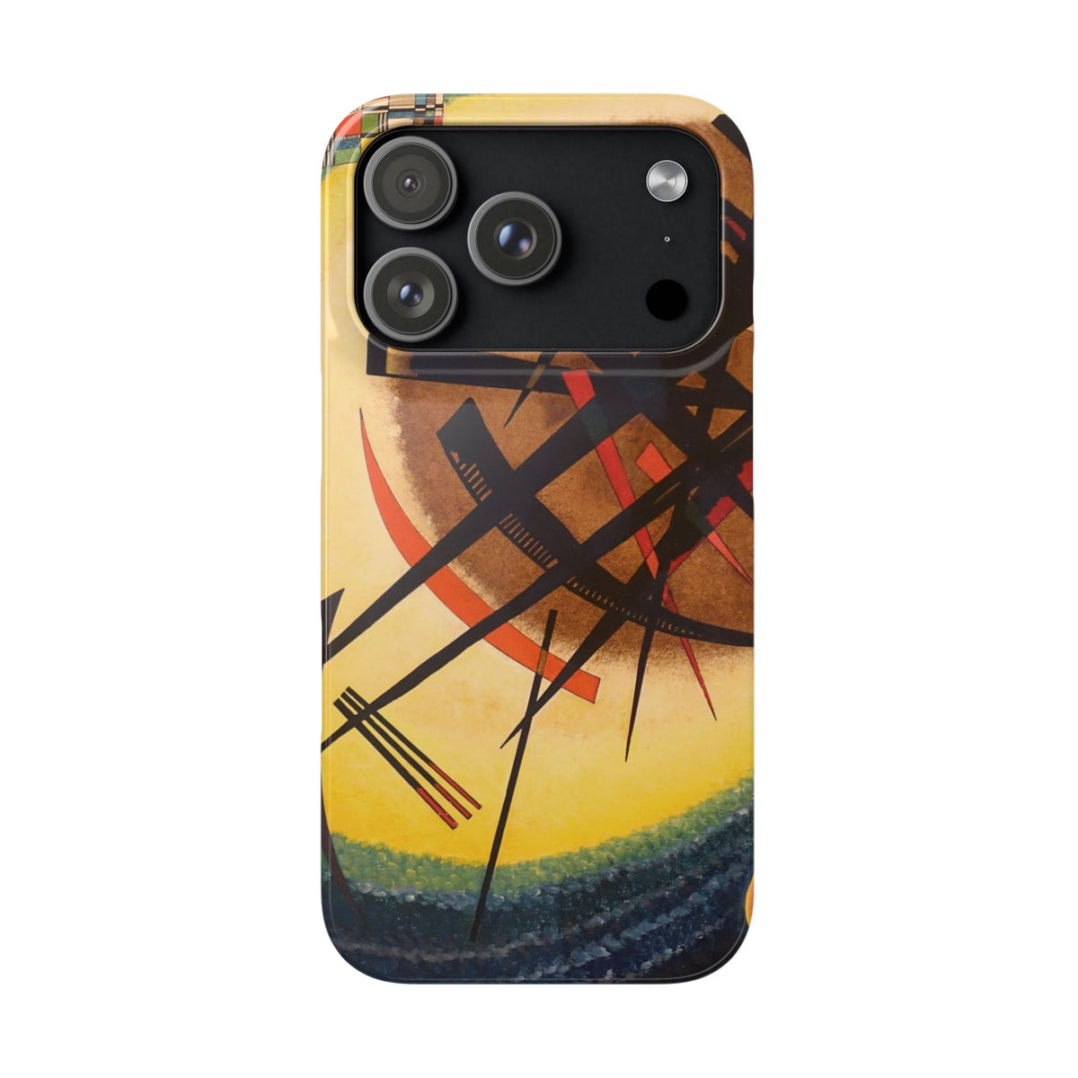 In the Bright Oval by Vasily Kandinsky - iPhone Slim Case