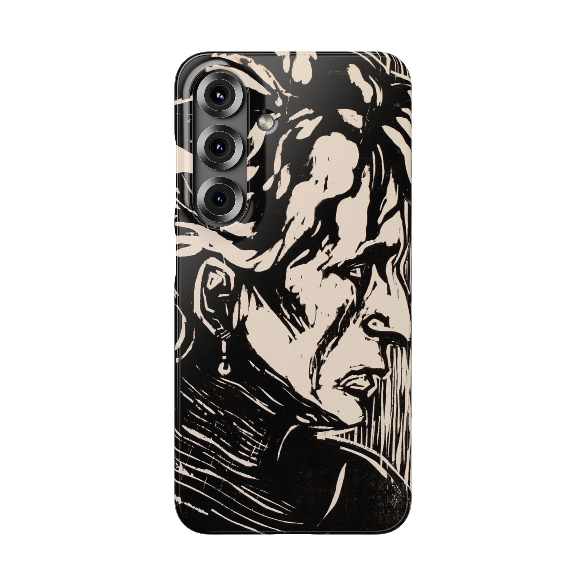 Portrait of an Elderly Lady by Edvard Munch - Samsung Slim Case