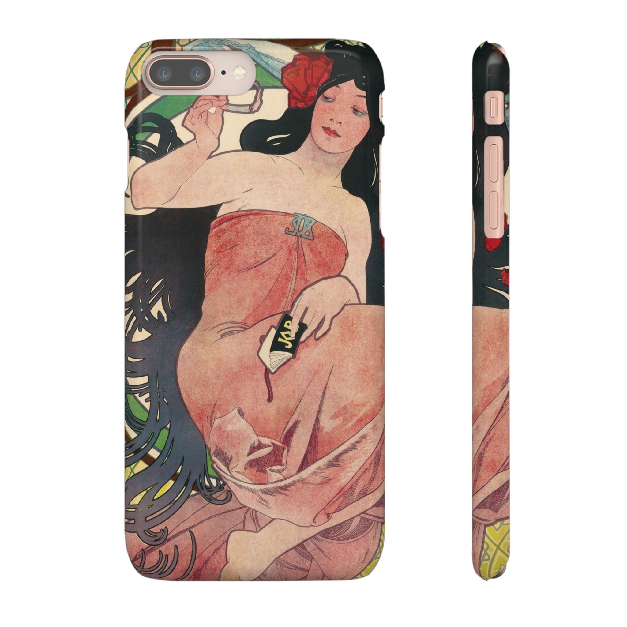 JOB by Alphonse Mucha - iPhone Slim Case