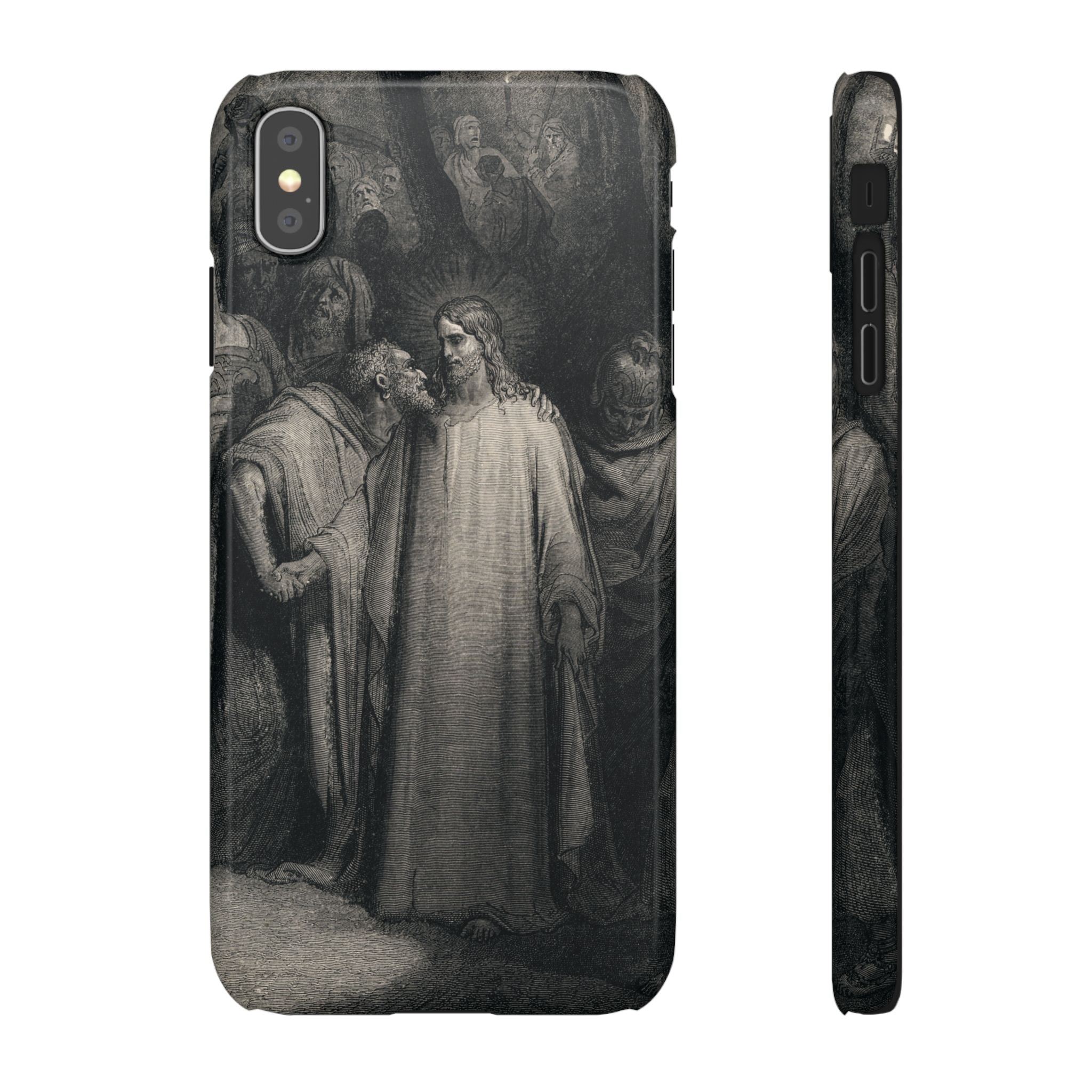 Plate CXLI “The Judas Kiss” by Gustave Doré - iPhone Slim Case
