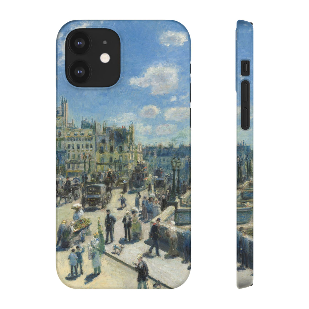 Pont Neuf Paris by Pierre Auguste Renoir - iPhone Slim Case