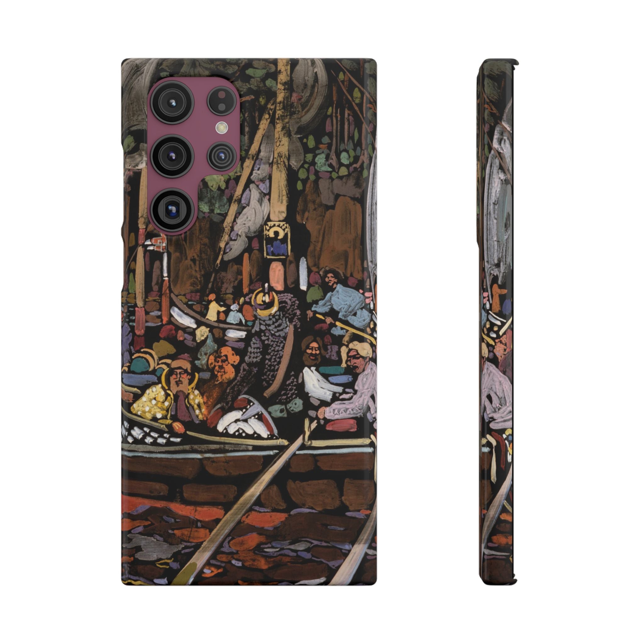 Lied (Chanson) by Vasily Kandinsky - Samsung Slim Case