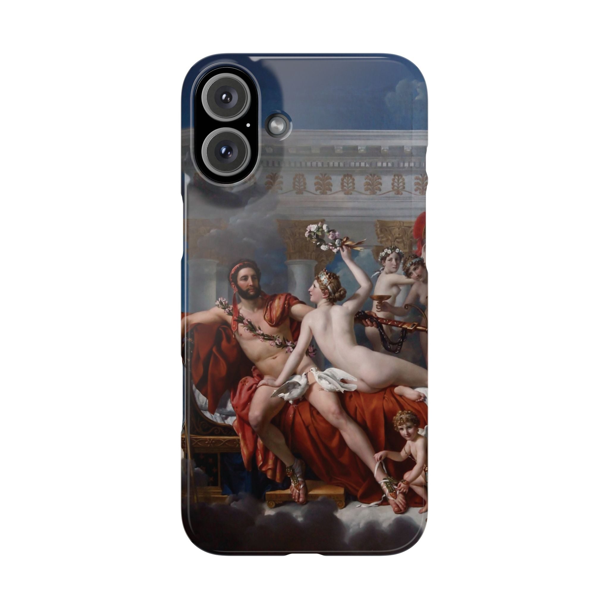 The Death of Marat by Jacques-Louis David - iPhone Slim Case