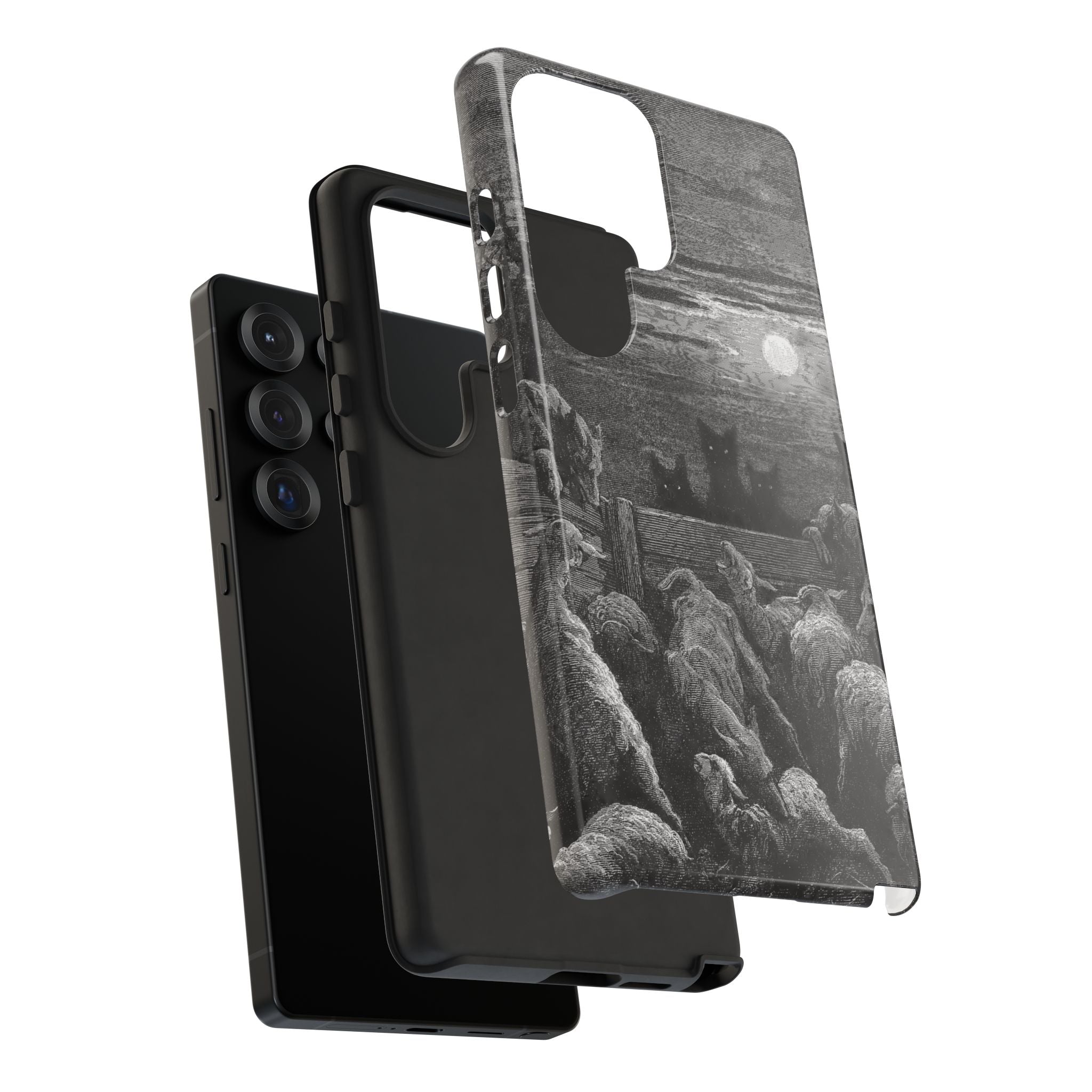 The Wolves and The Sheep by Gustave Dore - Samsung Tough Case