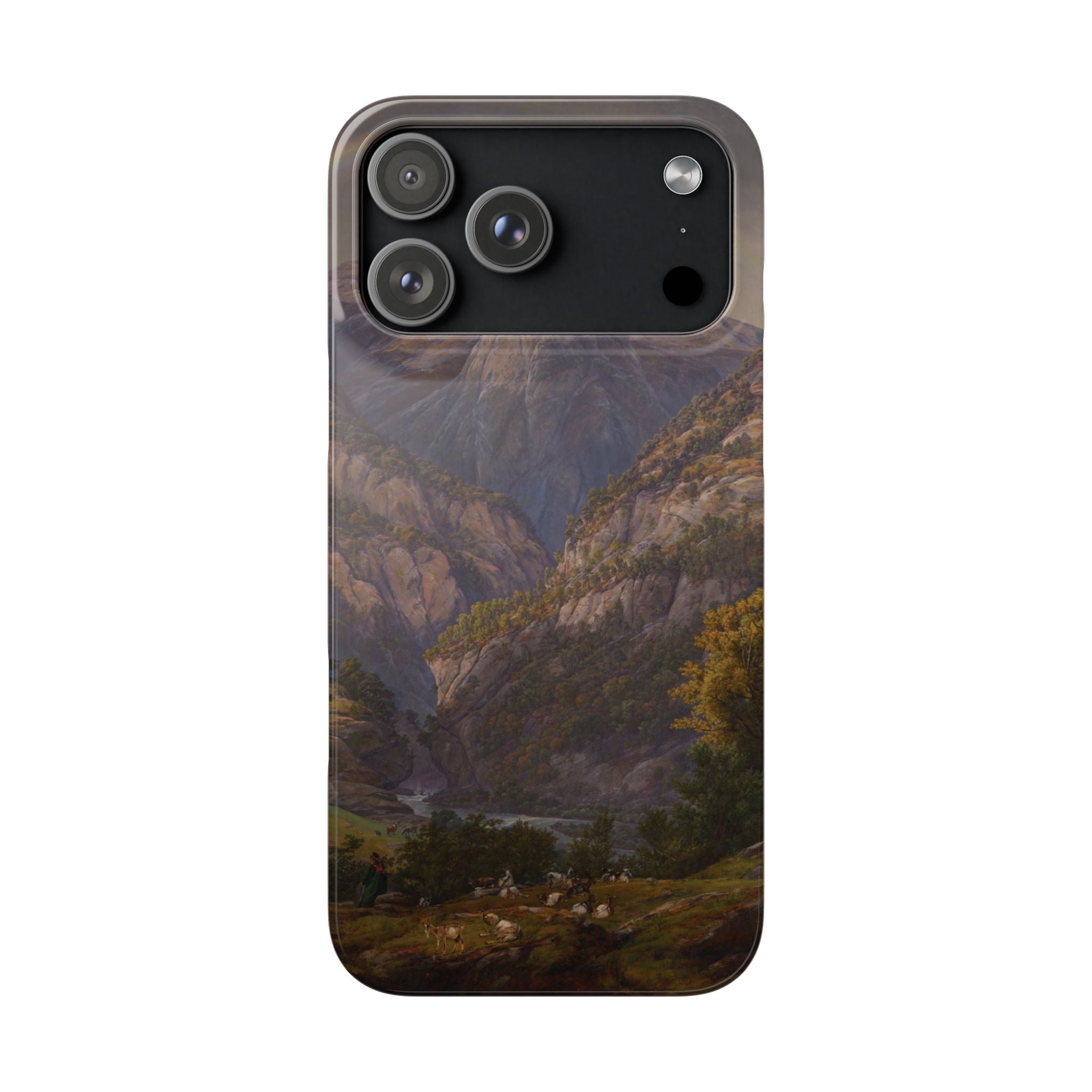 View from Stalheim by Johan Dahl - iPhone Slim Case