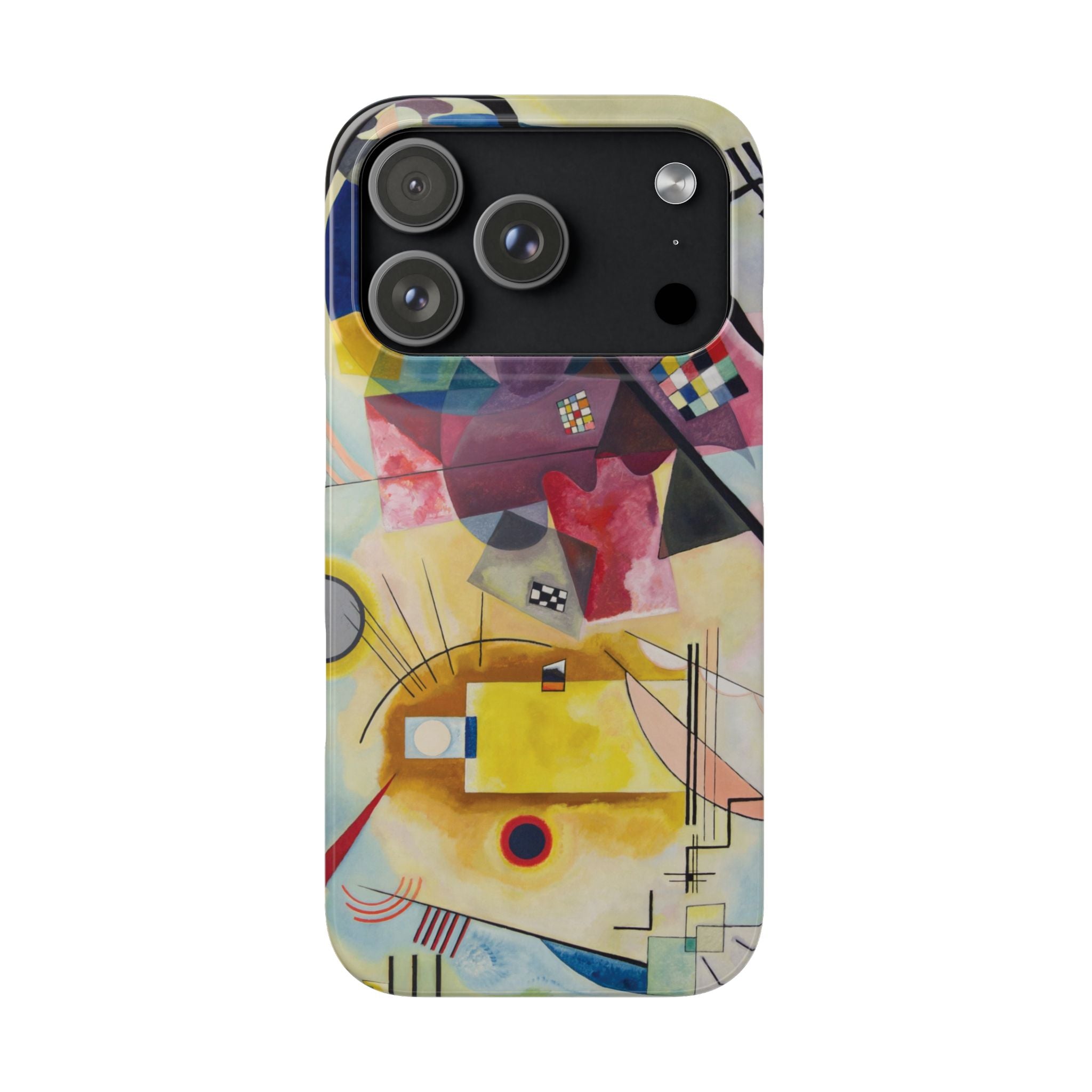 Yellow-Red-Blue by Vasily Kandinsky - iPhone Slim Case