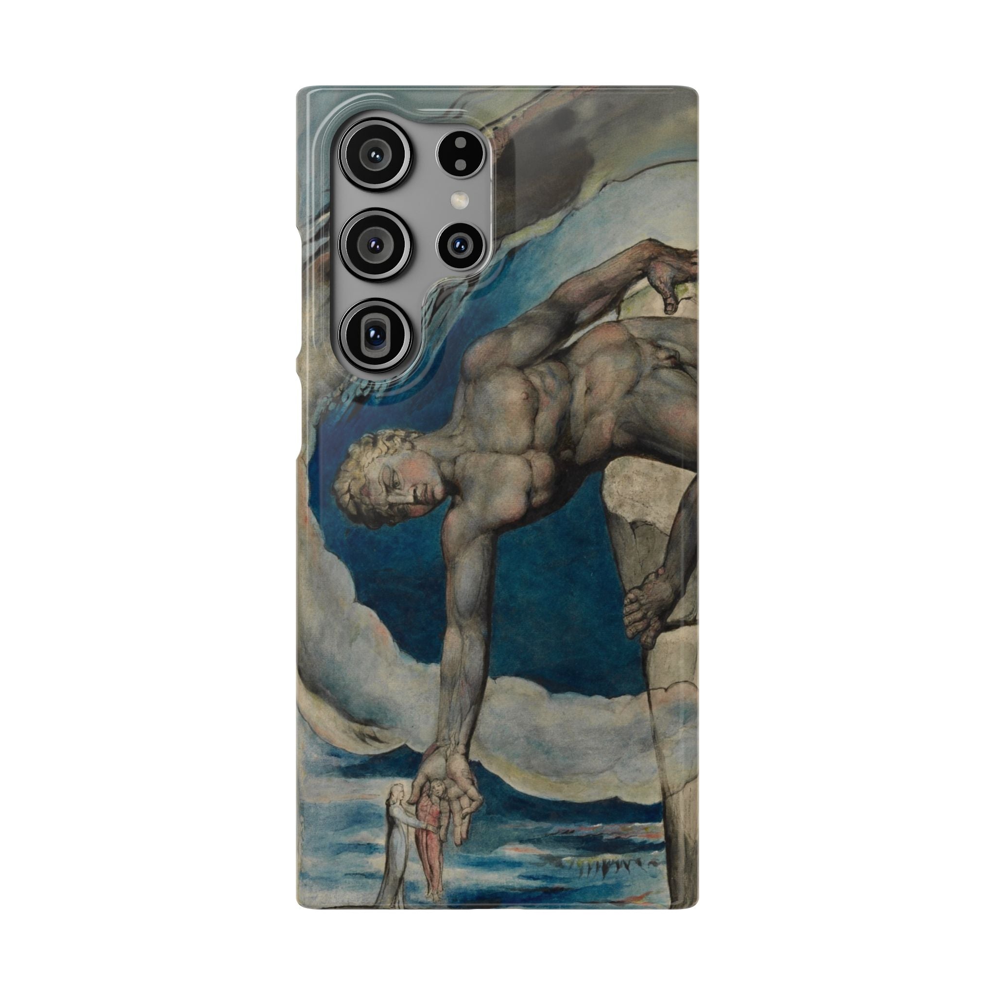 Antaeus setting down Dante and Virgil in the Last Circle of Hell by William Blake - Samsung Slim Case
