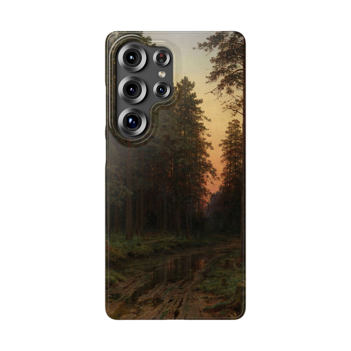 Evening Glow by Ivan Ivanovich Shishkin - Samsung Slim Case