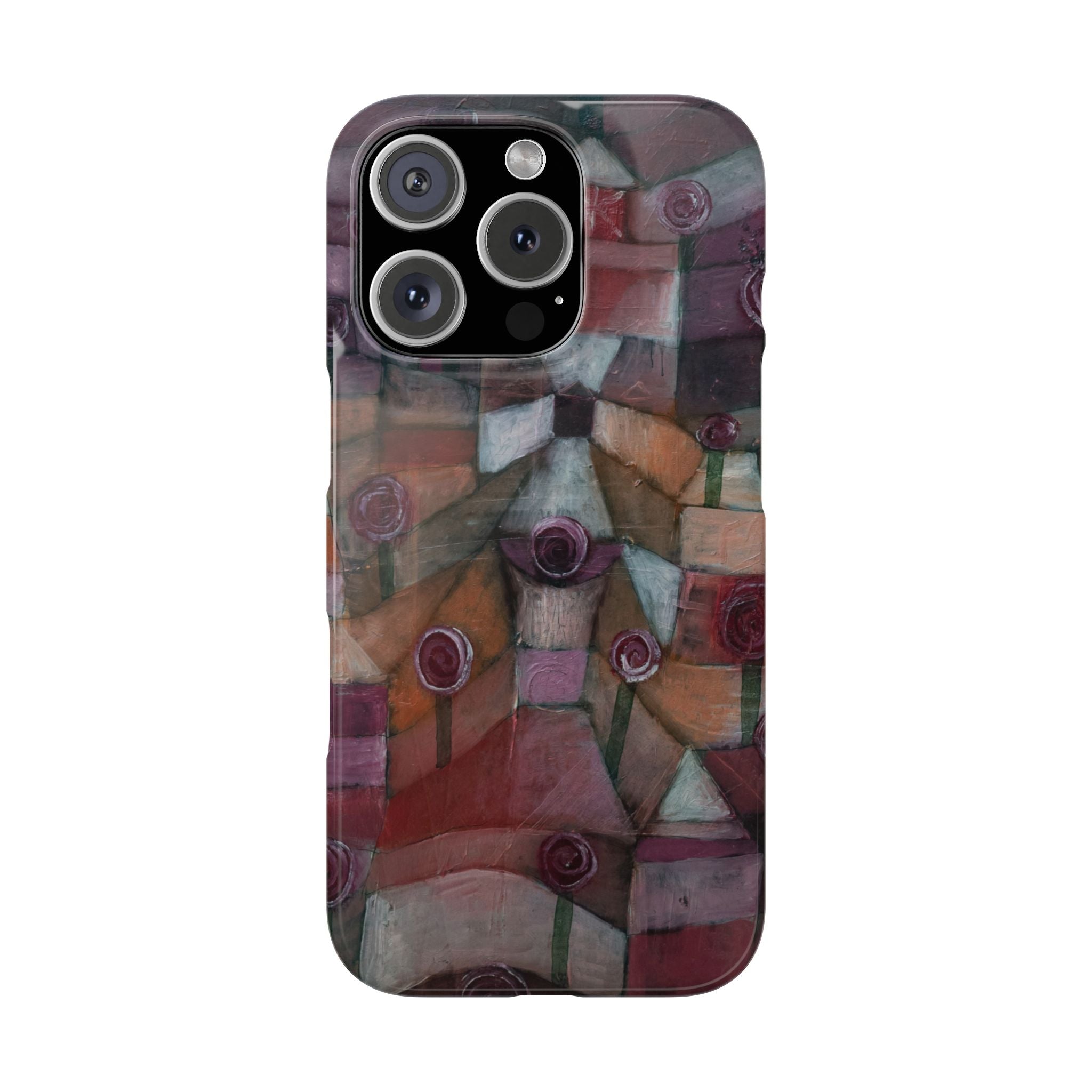 Rose Garden by Paul Klee - iPhone Slim Case