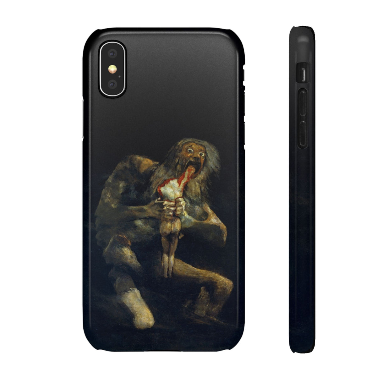 Saturn Devouring His Son by Goya - iPhone Slim Case
