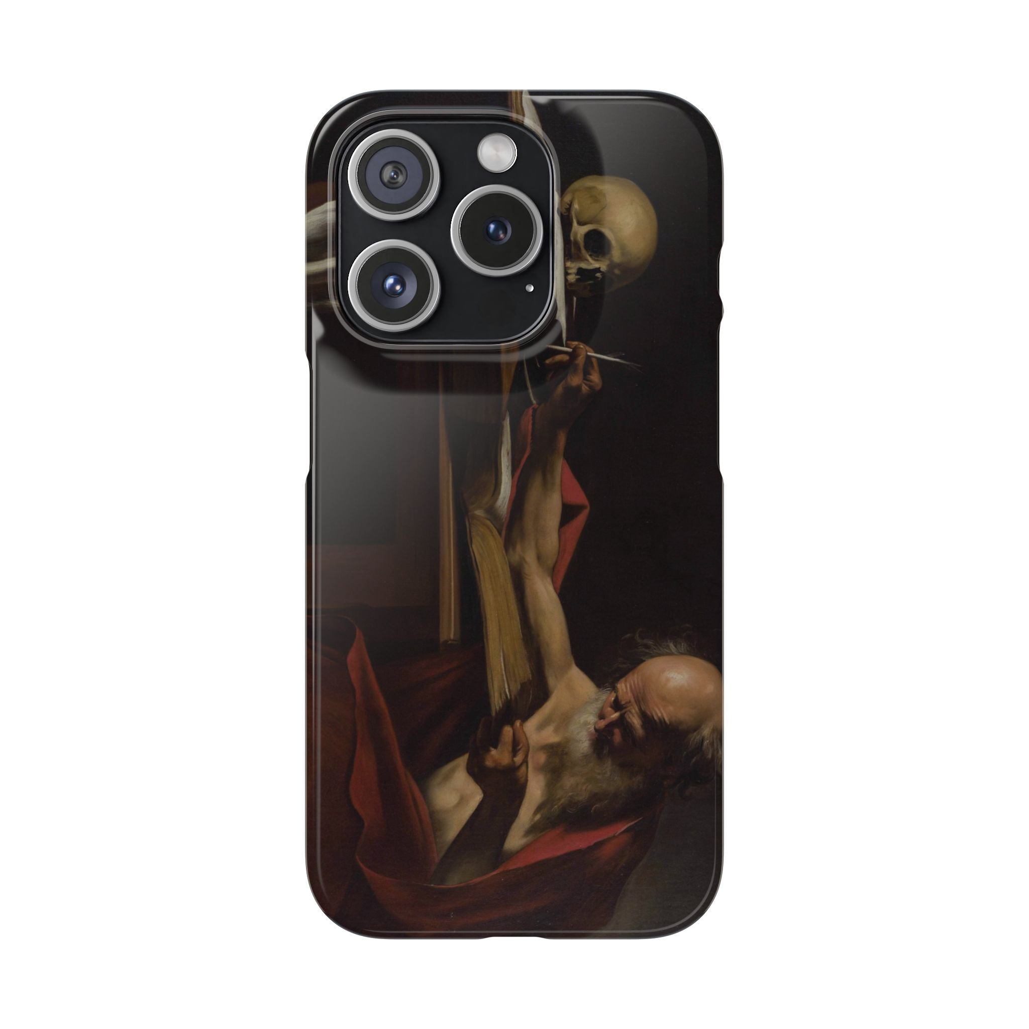 San Girolamo Scrivente by Caravaggio - iPhone Slim Case
