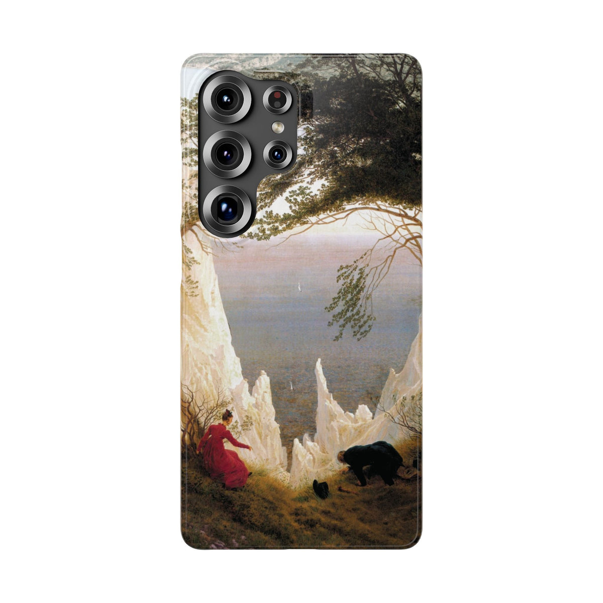 Chalk Cliffs on Rügen by Caspar David Friedrich - Samsung Slim Case
