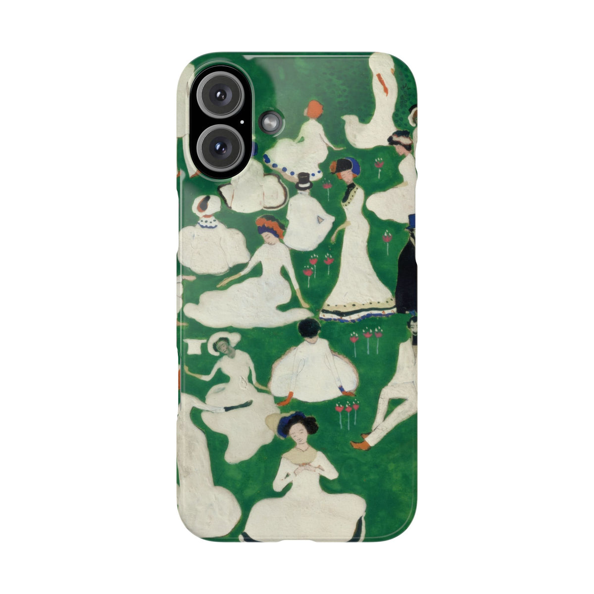 Rest Society in Top Hats by Kazimir Malevich - iPhone Slim Case