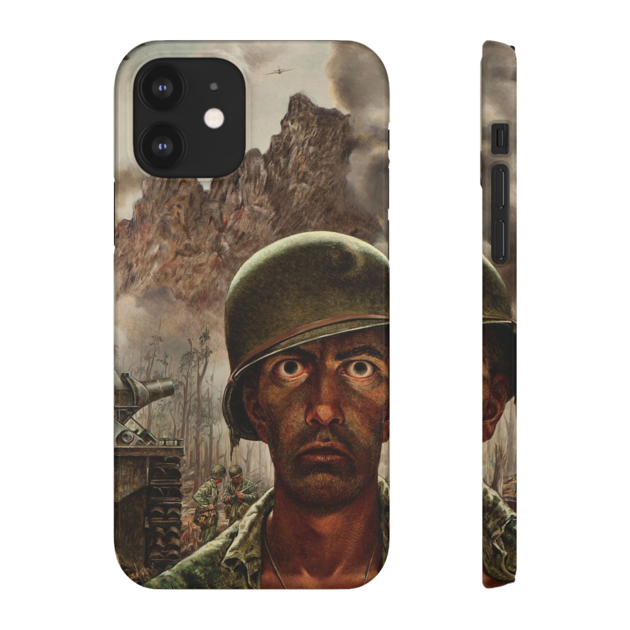 That 2,000 Yard Stare by Thomas Lea - iPhone Slim Case