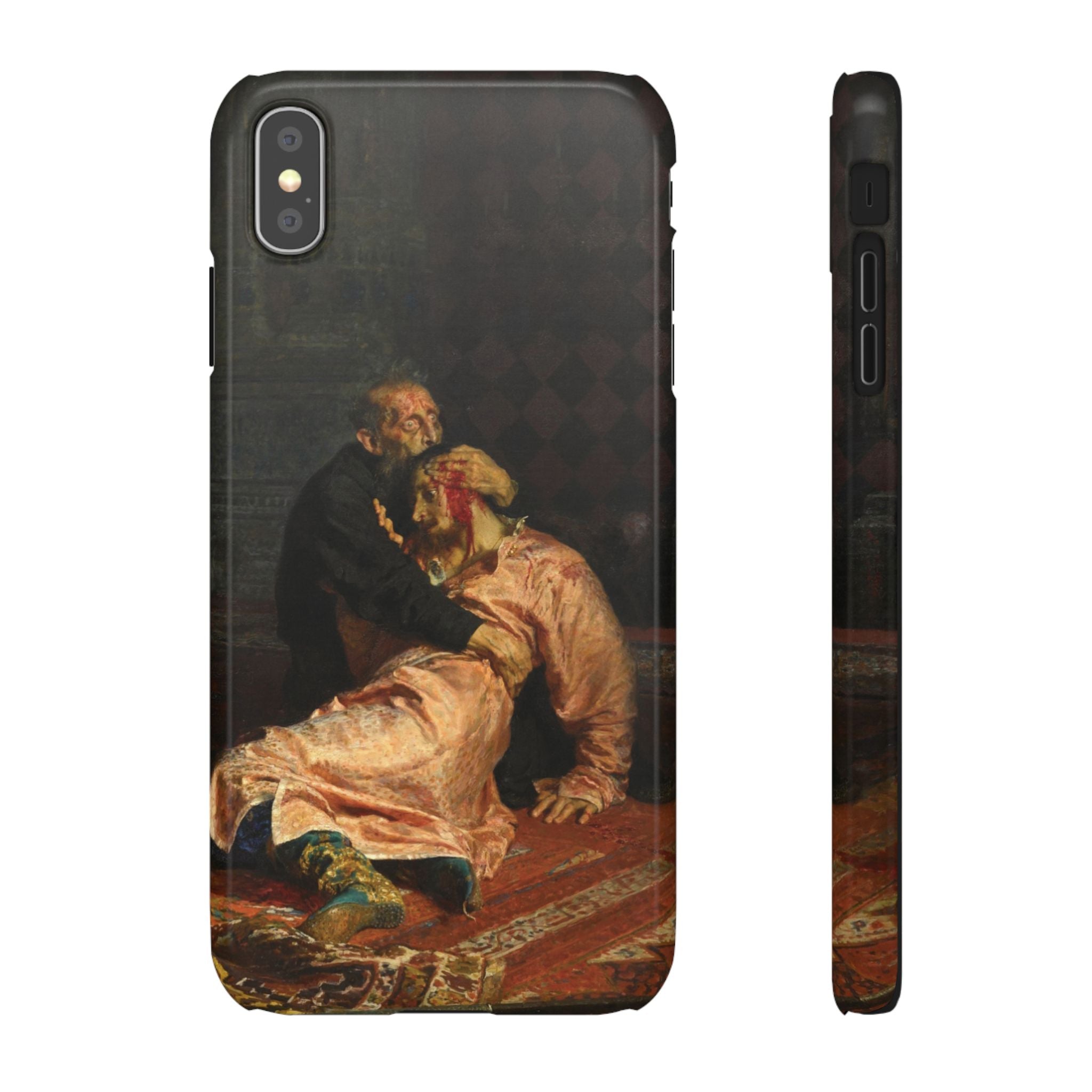 Ivan the Terrible and His Son by Ilya Repin - iPhone Slim Case