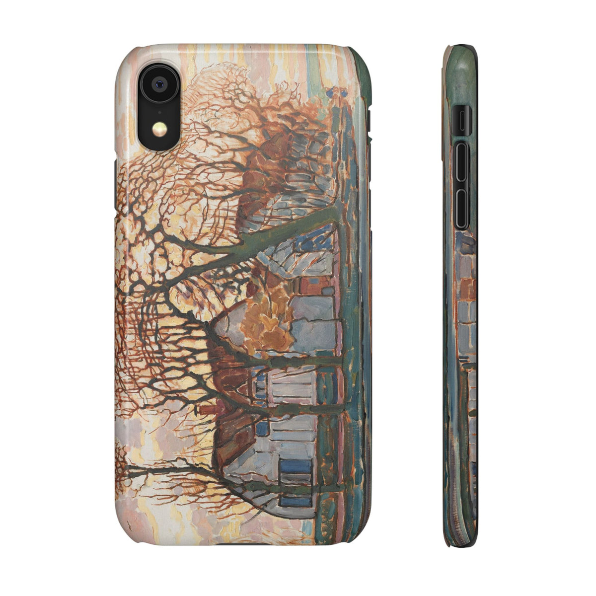 Farm near Duivendrecht by Piet Mondrian - iPhone Slim Case